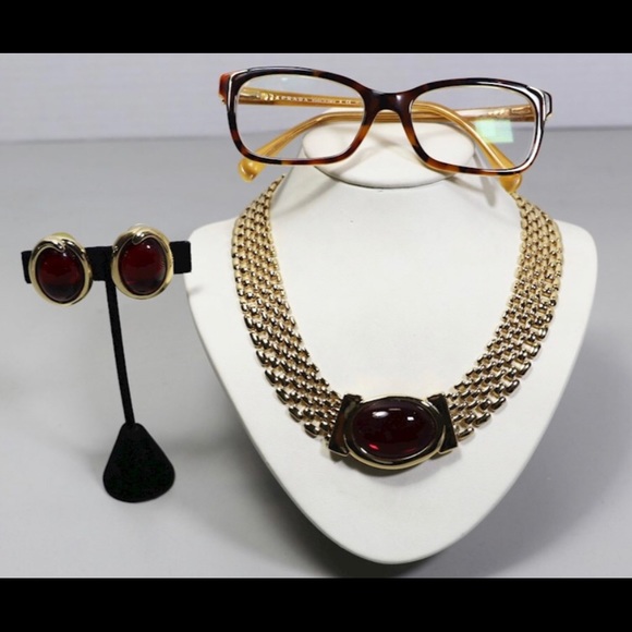 🎉Bundle🎉 Prada Glasses w/ Napier Jewelry - Picture 1 of 7